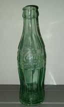 COCA-COLA Bottle Ft Meyers, Fla F Pat. D-105529 6-FL Ozs Green Glass Vintage - £6.25 GBP