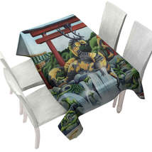 The Japanese Emperor Koi Fish and Dragon Tablecloth - $51.95 CAD+