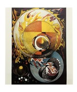 Vtg Siegfried G Reinhardt Lithograph Matter And Energy Abstract Art Prin... - $19.00