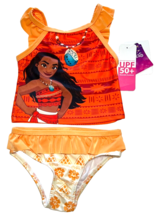 Baby Girl Swimsuit 2 piece  Size 18 Months Disney Moana Princess - £8.55 GBP