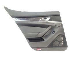 2012 Porsche Panamera OEM Left Rear Door Trim Panel Black - £89.27 GBP