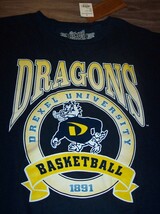 Vintage Style DREXEL UNIVERSITY DRAGONS BASKETBALL 1891 T-SHIRT MEDIUM NEW - $370.68 MXN