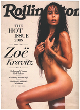 Rolling Stone magazine #1321 November 2018, Zoe Kravitz + Hollywood Risk-Takers - £15.85 GBP