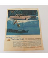 General Motors Pink Cadillac Sedan de Ville Vintage 1961 Ad Ephemera One... - £7.28 GBP