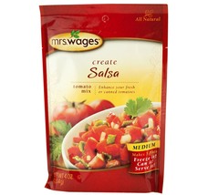 Mrs. Wages Create Your Own Salsa Mix in 4 oz. Packets (Medium Mix, 6 Pac... - £30.33 GBP