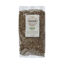 Biona Organic Whole Hemp Seeds 250 g (Pack of 4)  - £22.93 GBP