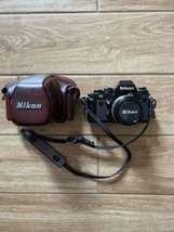 Vintage Nikon F3 35mm Film Camera &amp; Case Nikkor 50mm f/1:1.8 Lens From JAPAN - £473.78 GBP