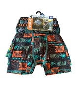 Jurassic Park World Dinos Boys Size XS 4-5 Boxer Briefs 4 Pair Pack Unde... - £6.26 GBP