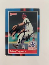 Bobby Thigpen signed baseball card - $15.00