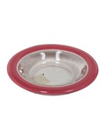 Fifth Avenue Crystal Ltd. Red Rim Clear Votive Candle Holder Tealight Ho... - $10.39