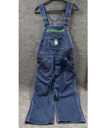 VTG Liberty Overalls Mens 36x20 Blue Denim Bibs WorkWear Farmer Carpente... - $63.01