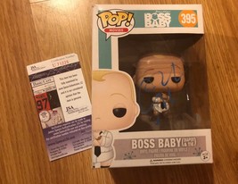 Boss Baby Diaper and Tie Pop Vinyl Figure Funko 395 Signed Auto Alec Bal... - $296.99