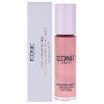 Rollaway Glow Liquid Highlighter - Rose Potion by Iconic London for Wome... - $439.90 MXN