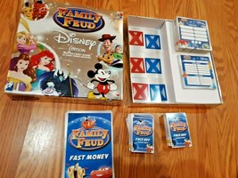 Disney Edition Family Feud Game By Cardinal 2016 Silver Box - $17.81