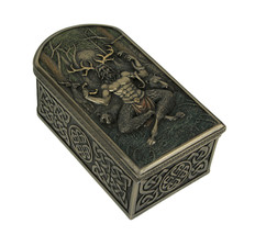 Cernunnos Celtic Horned God Of Animals And The Underworld Trinket Box - £31.18 GBP