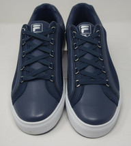 Fila Mens Oxidize Low Navy Shoes Lace-up Sneakers 12 US New - £51.25 GBP