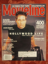 MOVIELINE magazine April 2000 David Duchovny Hollywood Feng Shui Amanda Peet - £11.18 GBP