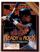 VINTAGE Apr 1 1996 Sports Illustrated Magazine Manny Ramirez Indians - £7.77 GBP