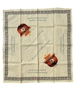 Vintage Smokey the Bear Bandana Hankie Handkerchief Collectible 21 x 20&quot;... - £11.26 GBP