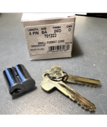 Kaba Ilco 6-Pin Interchangeable Core Keyway A, Master Key System 44 Sati... - $26.88 CAD