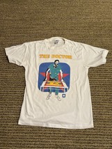 Vintage 70s Converse The Doctor Dr J Julius Erving White T Shirt Size Large RARE - $470.25