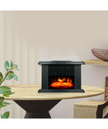 Portable Electric Fireplace Space Heater Log 3D Flame Stove Free Standin... - £68.42 GBP