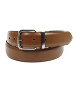 Tommy Bahama Men&#39;s Reversible Leather Belt Cognac/Black Size Medium (34-36) - €43,06 EUR
