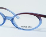ROMEO GIGLI RG212 8IH BURGUNDY /TRANSPARENT BLUE EYEGLASSES 212 49-19-13... - $1,729.47 MXN