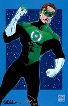 Ethan Van Sciver &amp; Bill Anderson SIGNED Hal Jordan Green Lantern Comic Art Print - £31.57 GBP