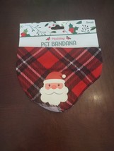 Holiday Pet Bandana Santa Claus Size Small - $12.75
