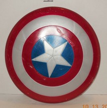 2011 Marvel Hasbro 10&quot; Captain American Plastic Toy Pretend Play Shield - $24.16