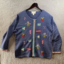 Ugly Christmas Sweater Appleseed’s Petites Size PL Presents - £8.46 GBP
