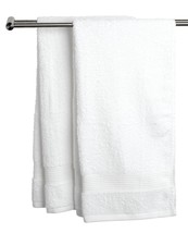 Pre-Shrunk Pre-Washed Softened Organic Hemp Terry Cloth Towel, 500 GSM (White, B - £46.19 GBP