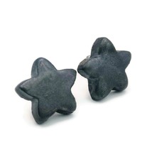Celestial Stud Earrings For Women, Handmade Dainty Ceramic Star Earrings Small - £29.25 GBP