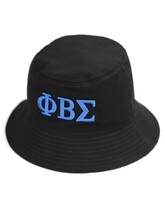 Phi Beta Sigma Fraternity Black Bucket Hat - £25.76 GBP