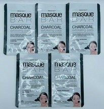 5x masque BAR Charcoal Exfoliating Facial Pads Detoxifying 2 Pads Each F... - $9.99