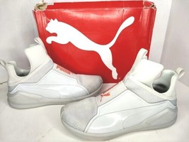 Women&#39;s Puma Fierce Varsity Knit Running Shoe Sneakers Glacier Gray Sz 10 - £10.50 GBP