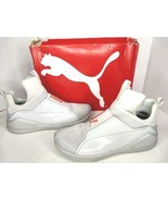 Women&#39;s Puma Fierce Varsity Knit Running Shoe Sneakers Glacier Gray Sz 10 - £10.51 GBP