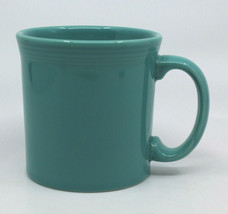 Fiestaware HLC Homer Laughlin Ceramic Teal Turquoise Coffee Tea Mug Cup USA  - £19.71 GBP