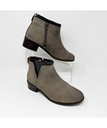 Vionic Womens Gray Leather &#39;Joslyn&#39; Wool Accent, Side Zip Bootie, Size 8... - $642.90 MXN