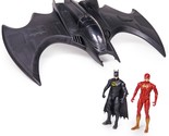 DC Comics, The Flash Ultimate Batwing Set The Flash and Batman Action Fi... - £27.96 GBP