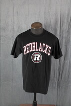 Ottawa Redblacks Shirt (Retro) - Arch Script with Team Logo - Men&#39;s Large - $39.00