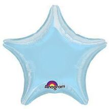 Pastel Blue Star Shaped Balloon - $1.47
