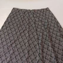CATO Women's Black & White Elastic Waist Geometric Long Skirt Size 18/20W image 10