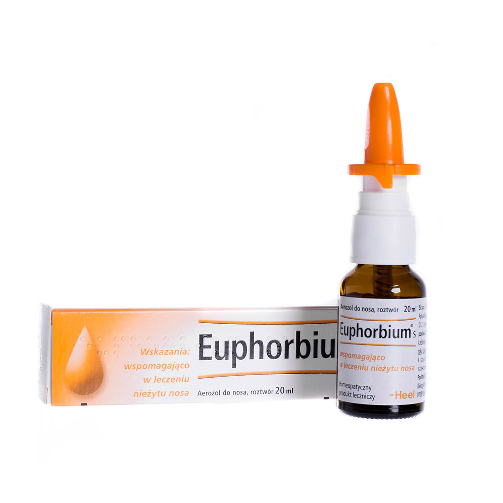 Primary image for EUPHORBIUM COMPOSITUM nasal spray 20 ml HEEL (PACK OF 4 )