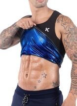 Men's Machine Washable Sauna Shirt | Compression Vest for Effective Trai... - $46.48
