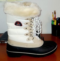 Dream Pairs Women&#39;s Sz. 10 Avalanche Warm Thinsulate Winter Snow Boots White - £23.56 GBP