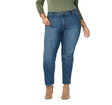Style &amp; Co Womens Petite Plus 24WP Faith Tummy Control Slim Leg Jeans NW... - £23.11 GBP