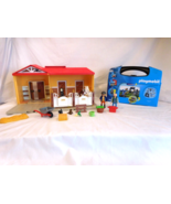 Playmobil 5657 Dragon Knights Carry Case New + 5348 Country Pony Farm Ta... - $471.22 MXN