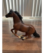 Blue Ribbon Ranch Large 10” Plastic Brown Horse Figure Model - $23.38